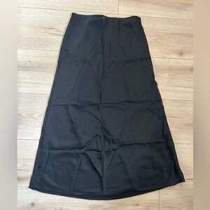 H&M Black Maxi Skirt